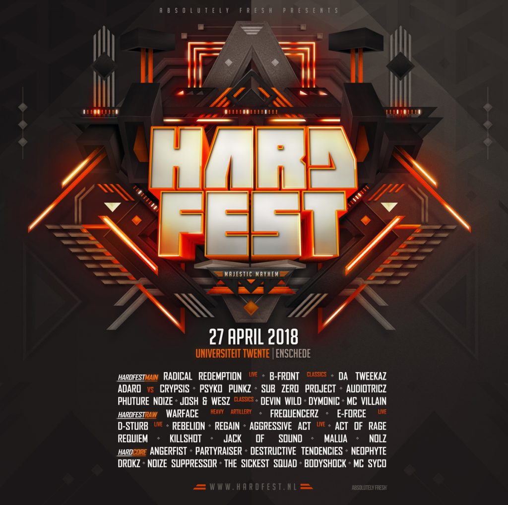 Line up HARDFEST – Majestic Mayhem