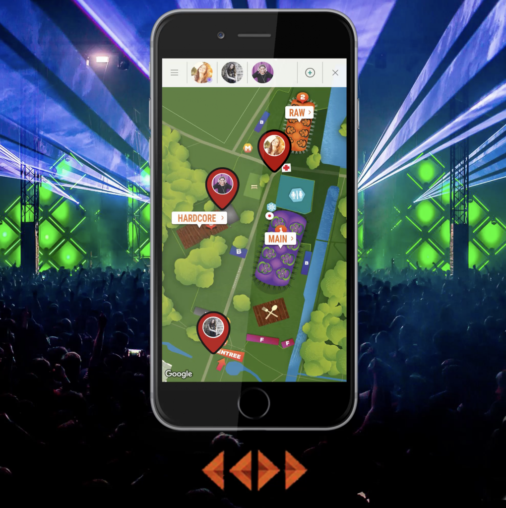 HARDFEST Appic app: je eigen timetable & floorplan