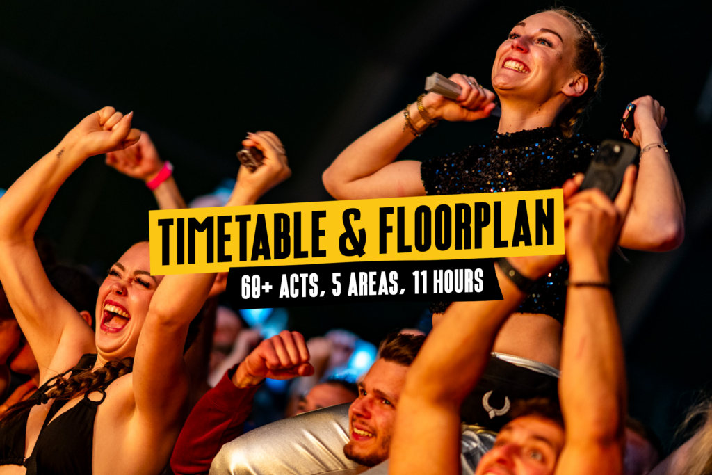 Timetable & floorplan live now!